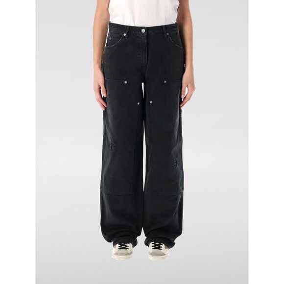 Golden Goose Jeans Woman Black
